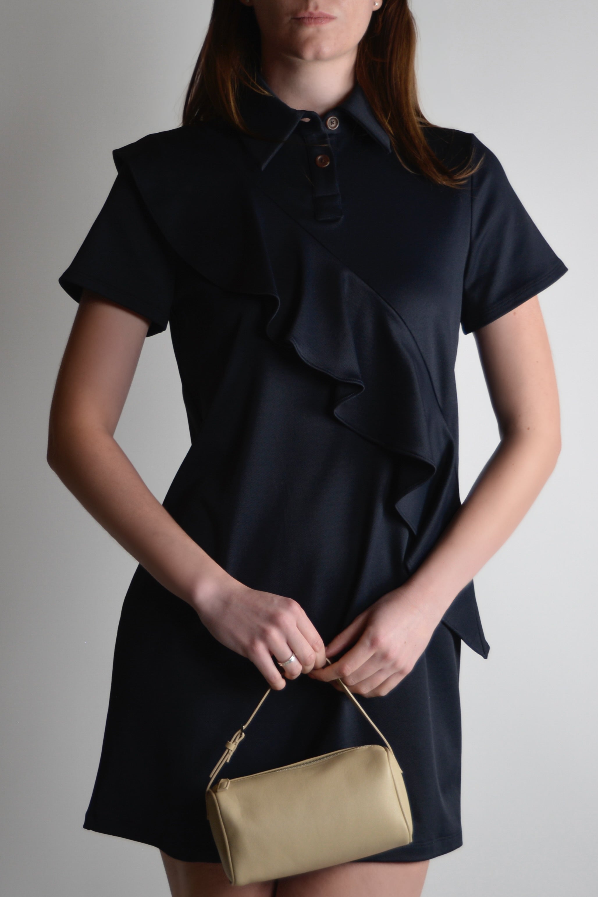 the garde black golf dress