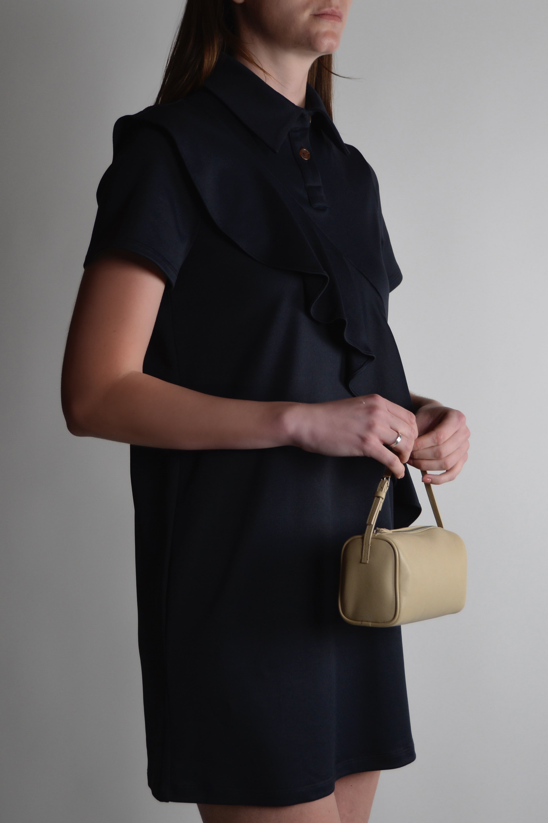 the garde black golf dress