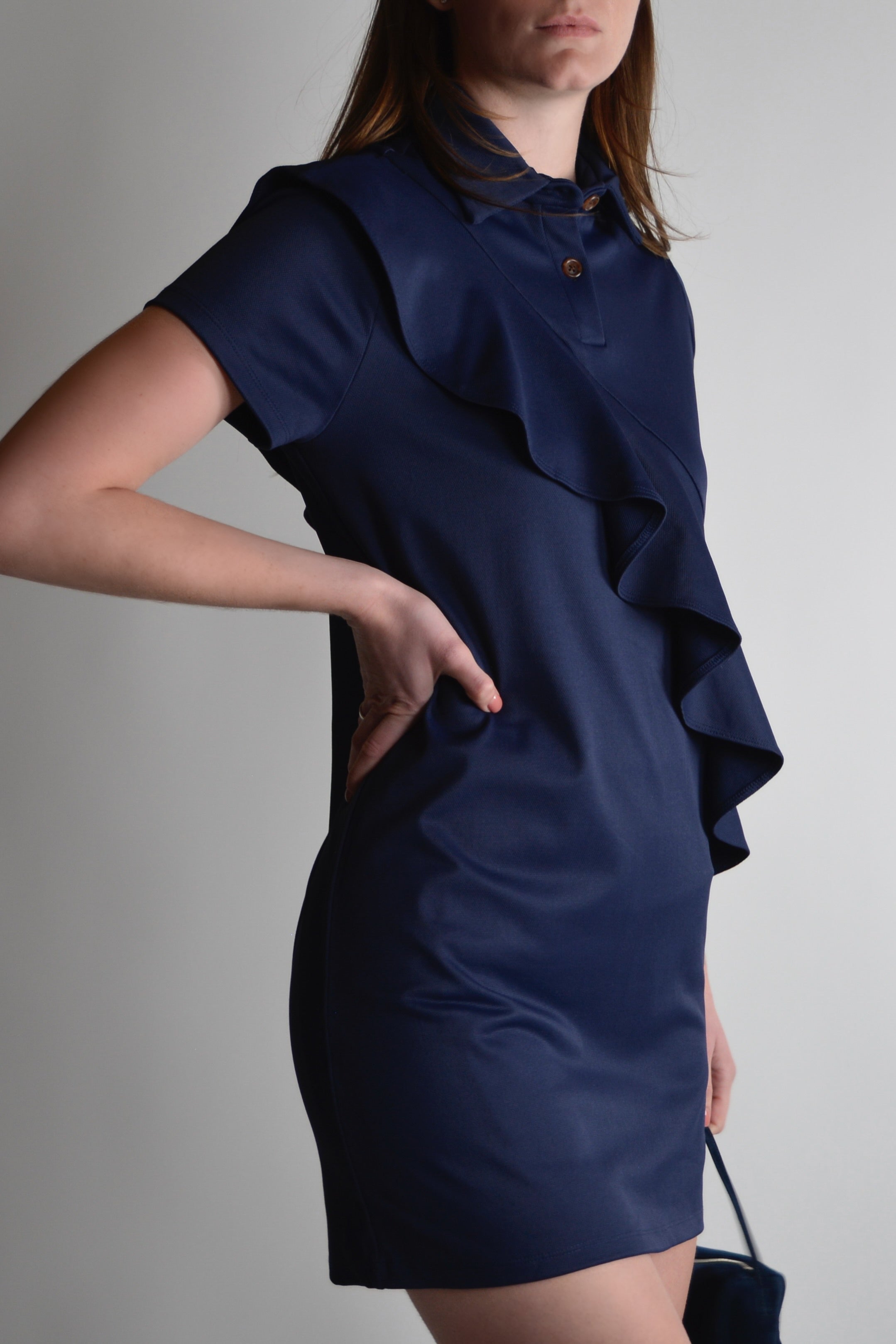 the garde navy golf dress