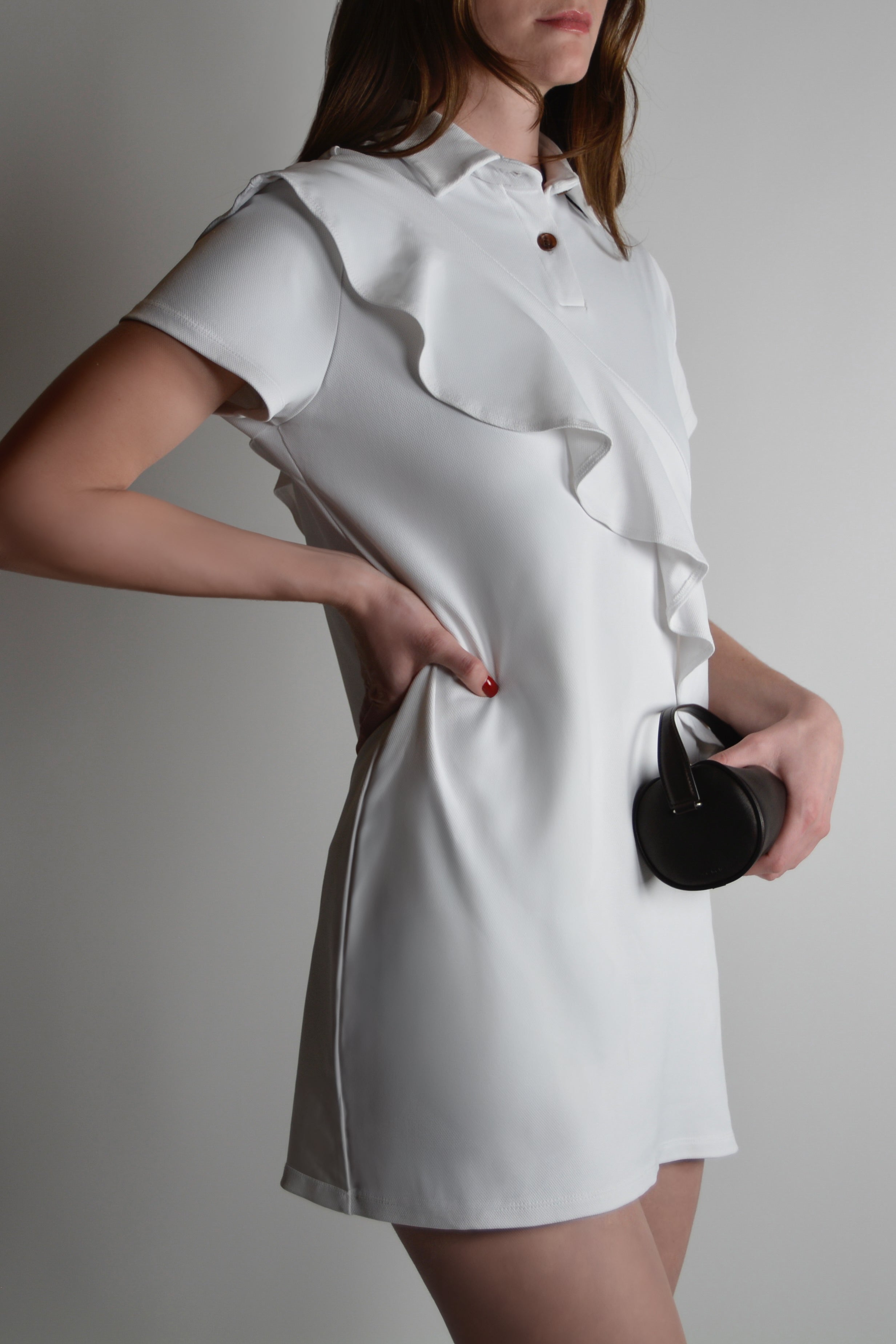 the garde white golf dress