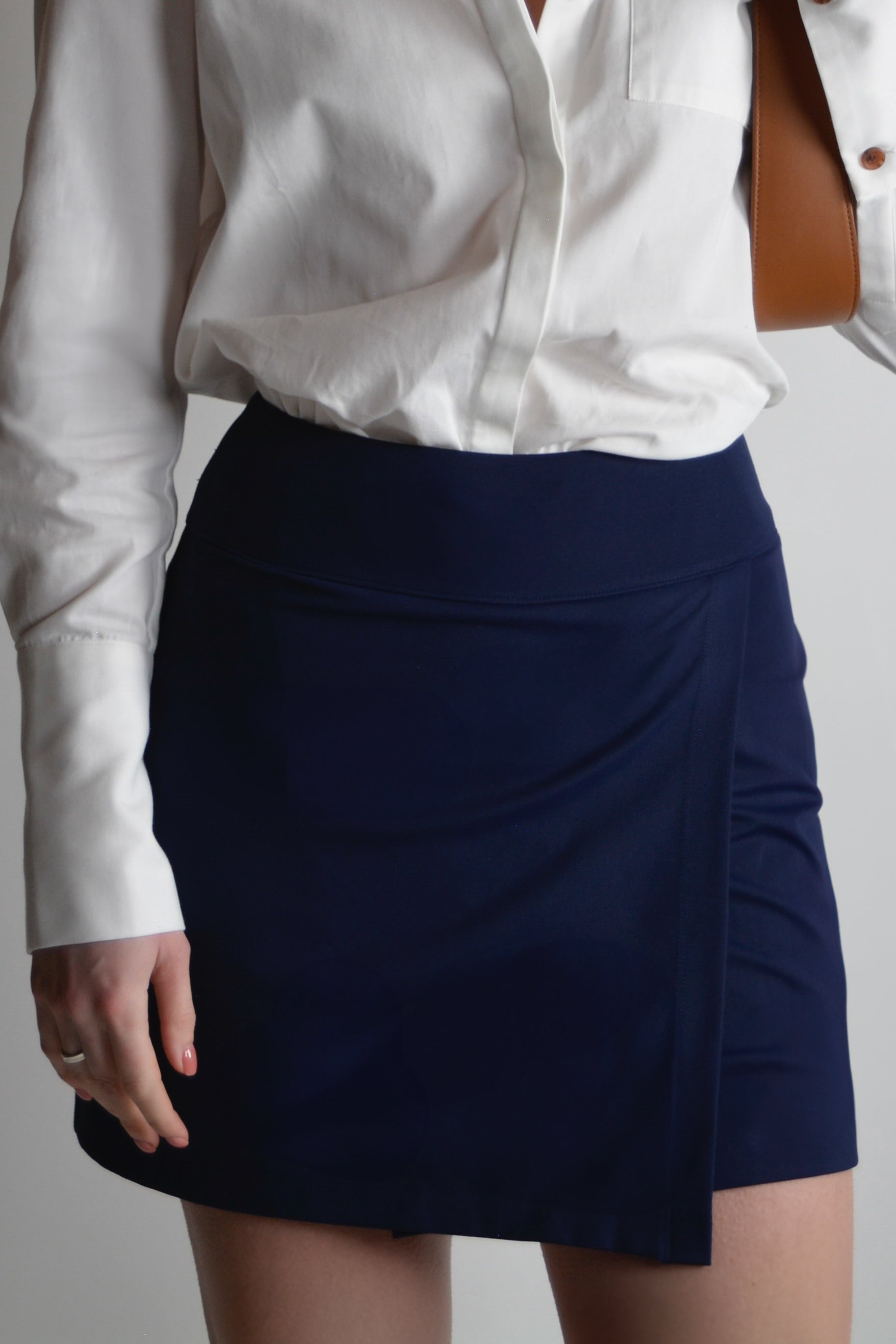 the garde women's 16 inch navy golf skirt with pockets