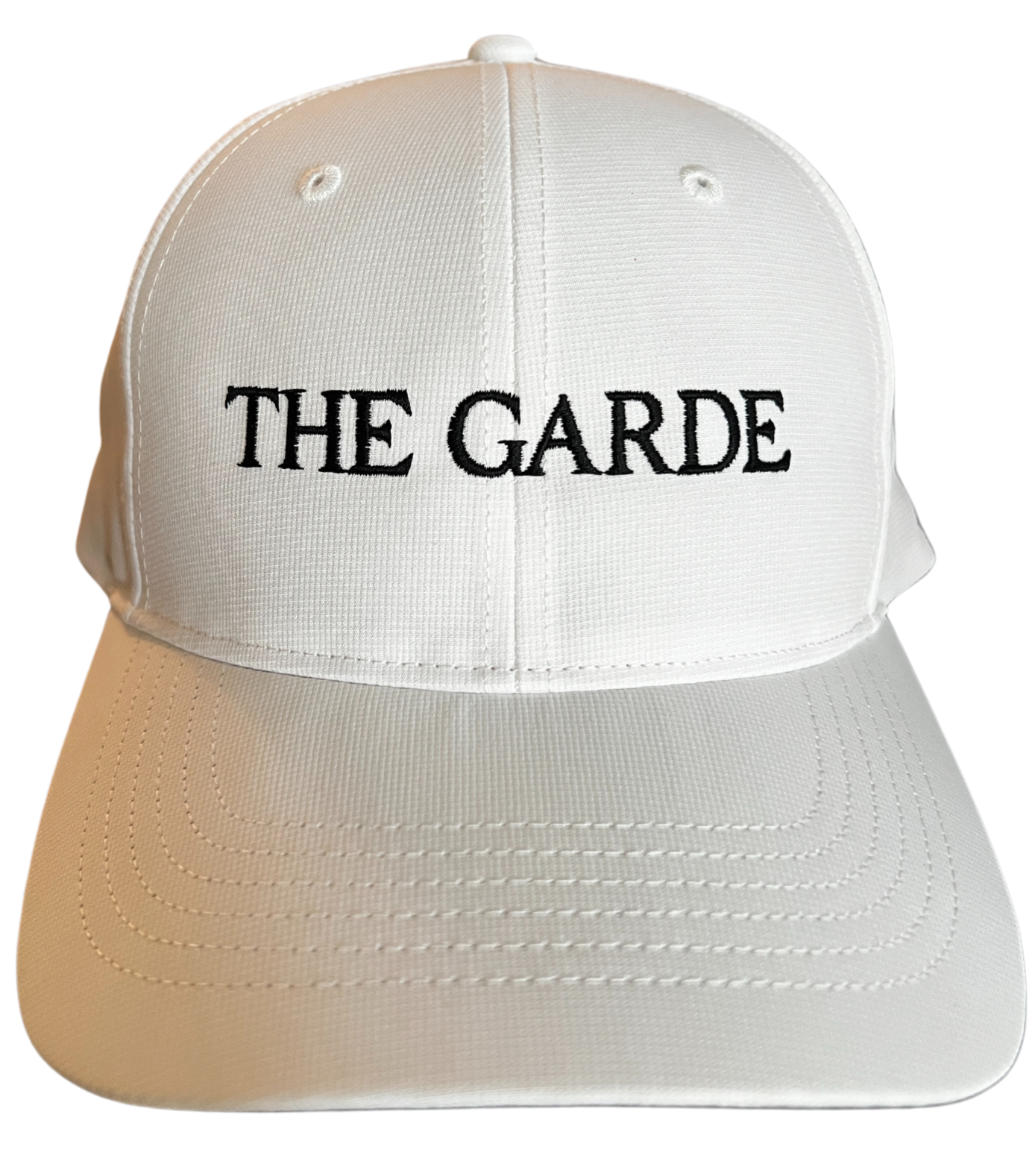 the garde white golf hat