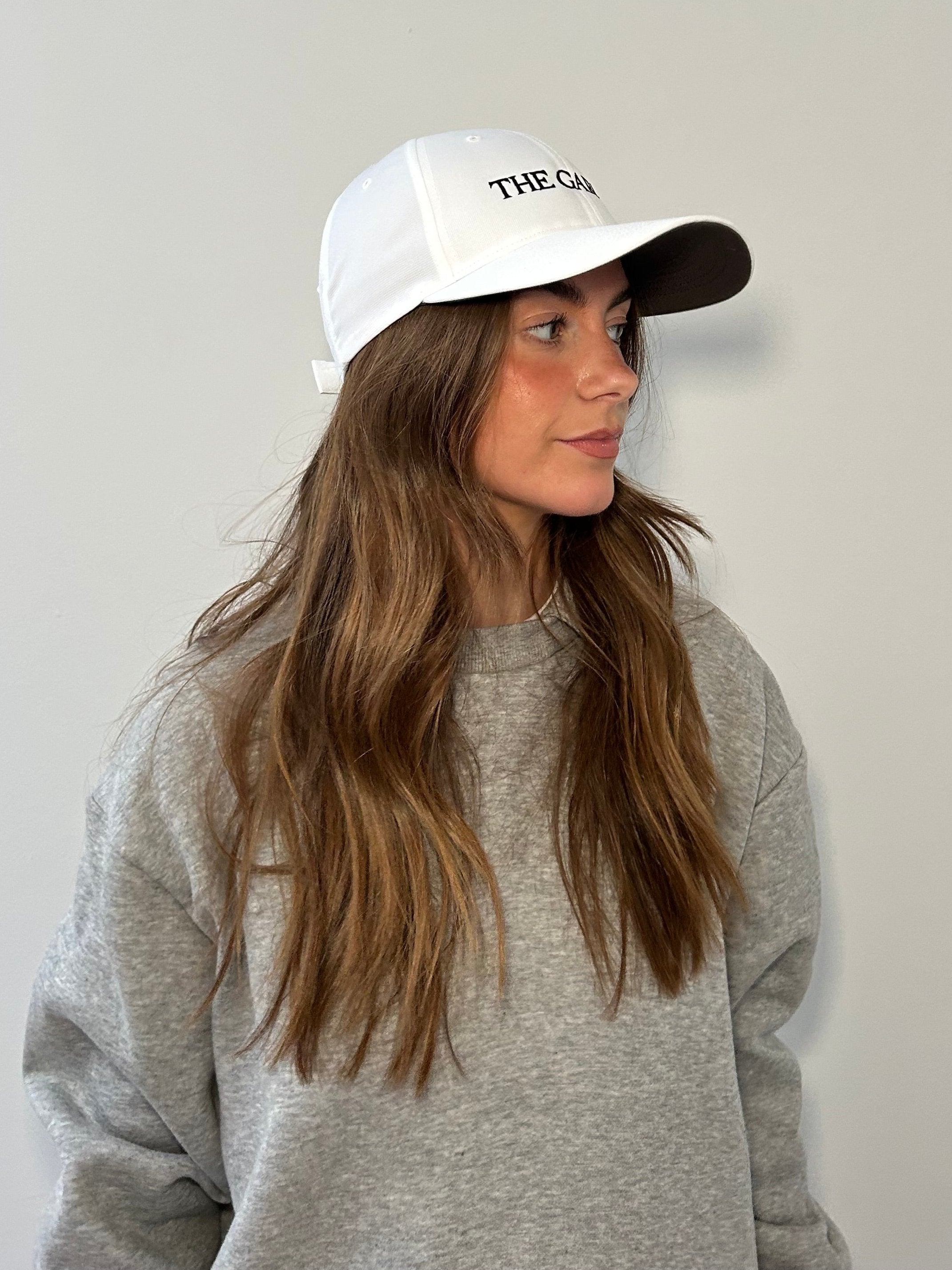 the garde white golf hat